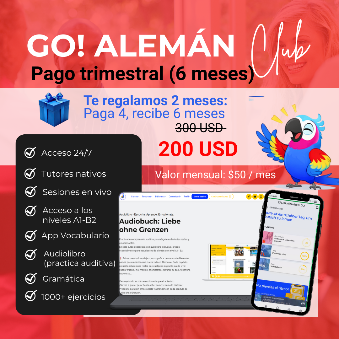 GO! ALEMAN CLUB 6 MESES