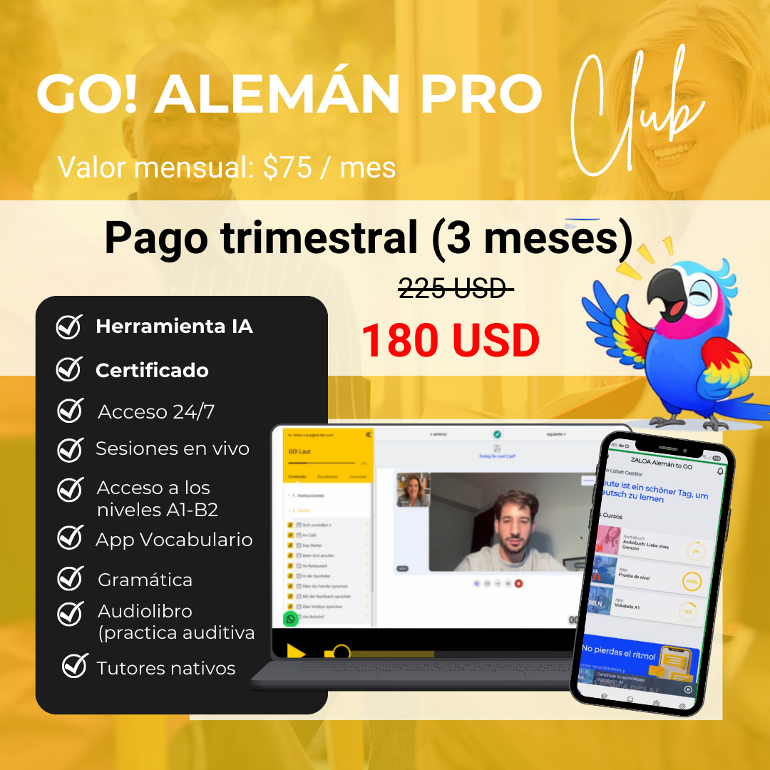 GO! ALEMAN CLUB PRO 3 MESES-1